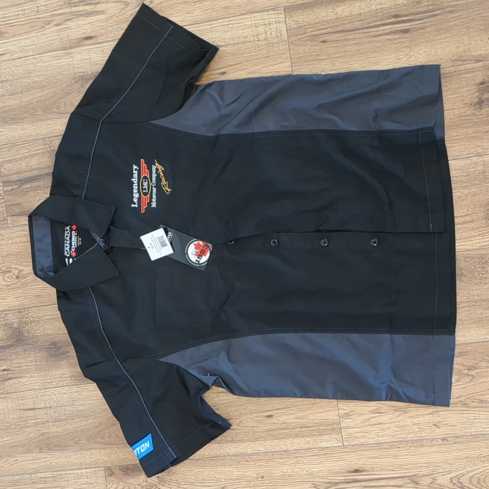 Legendary motorcar racing company shirt with tags